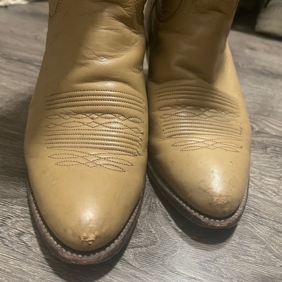 Justin Leather western boots size 6 - Picture 6 of 11